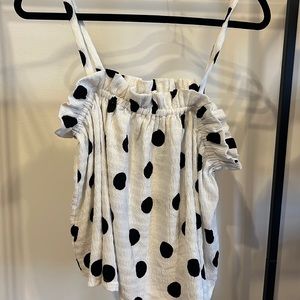 Current Air Polka Dot Top - Large